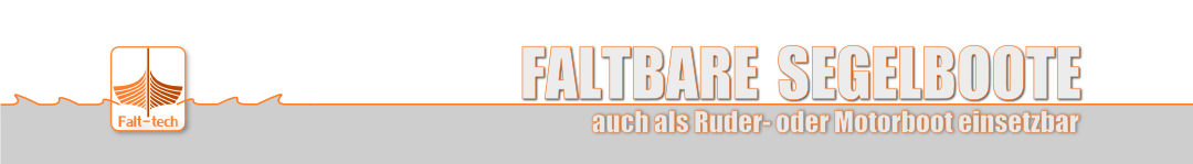 Faltbare Segelboote Logo